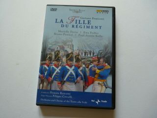 Donizetti: La Fille Du Regiment La Scala Renzetti 2009 Arthaus Musik Dvd Rare Ni