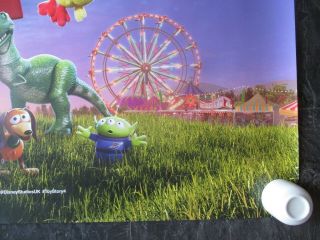 TOY STORY 4 UK MOVIE POSTER QUAD DOUBLE - SIDED CINEMA POSTER 2019 RARE 4