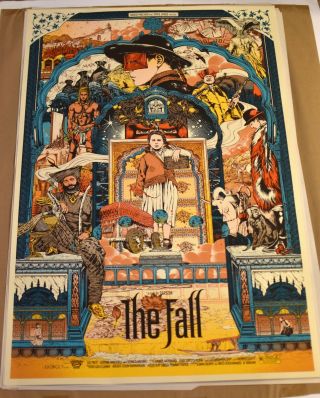 The Fall By Ise Ananphada - Mondo - Private Commission - Rare Movie Poster - Hcg