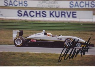 Very Rare Lewis Hamilton Early Signed Photo - Formula 3 2004 Signed And Dated