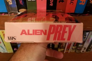 Alien Prey - Rare & OOP Comet Home Video Big Box Splatter 6
