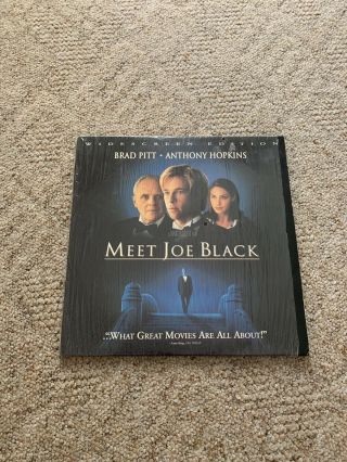 Meet Joe Black Brad Pitt (1998) Ld 83377 - Ws 1999 Lbx Ac3 Rare Last Laserdisc