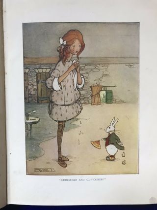 1920s Rare Vintage Mabel Lucie Attwell colour Plates Alice In Wonderland Prints 2