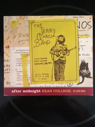 Jerry Garcia Band: After Midnight,  Kean College,  2/28/80 3 Cd 