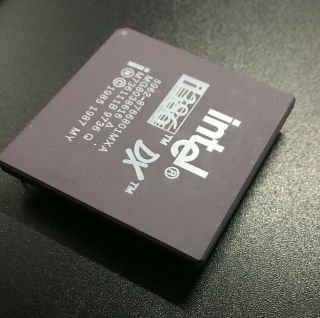 Rare Intel MG80386 - 16 CPU 32bit Processor 386 16MHz PGA132 3