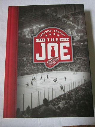 Farewell To The Joe Louis Arena Detroit Red Wings Moc Book Rare Look