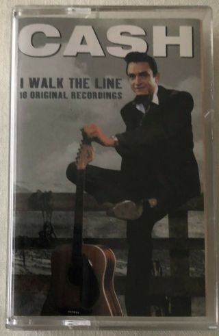 Johnny Cash - I Walk The Line (rare Uk Cassette Album)