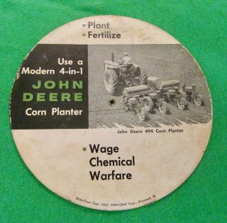 Vintage John Deere Plow,  Planter and Tractor Sales Items (1959 - 1960) Rare 4