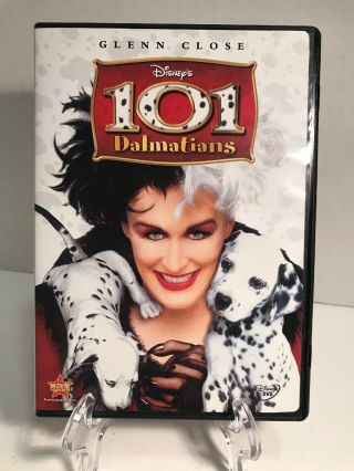101 Dalmatians (dvd,  2008) Glenn Close.  Htf,  Oop,  Rare.