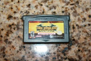 Fire Emblem :the Sacred Stones Not For Resale Nintendo Game Boy Advance Rare