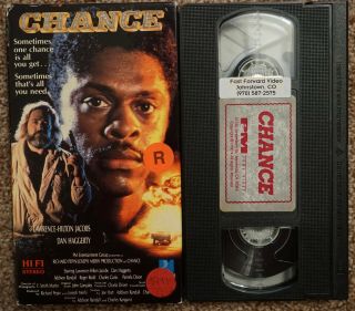 Chance VHS Action OOP Rare Dan Haggerty 1990 3