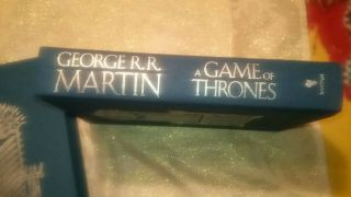 George R.  R.  Martin Hand Signed,  A Game Of Thrones,  Song Of Ice And Fire Rare