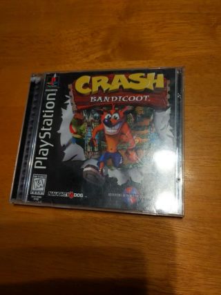 Crash Bandicoot Playstation 1 Ps1 Ps2 Ps3 Complete Rare Black Label