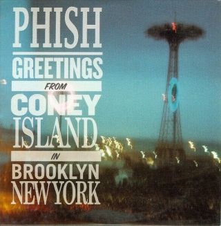 Phish Cd Greetings From Coney Island Bonus Disc (for Live In Brooklyn Dvd) Rare