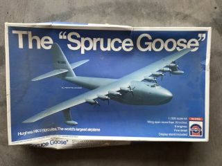 Rare Anmark The Spruce Goose Model Airplane Kit 1/200 Scale Hughes Hk - 1 No.  8458
