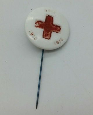 Ww1 German Army Red Cross Stick Pin Badge 1913 1914 1915 Rare
