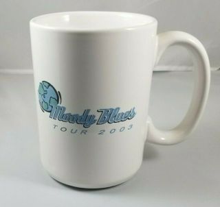 Moody Blues 2003 World Tour Mug - Collectible Rare Classic Rock Music