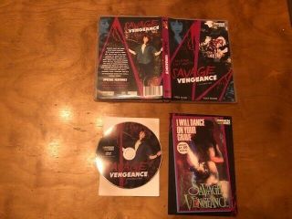 Savage Vengeance Dvd Massacre Video Camille Keaton Donald Farmer Oop Rare