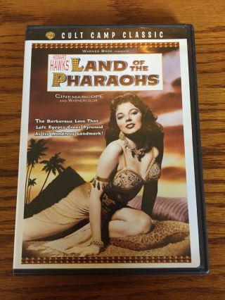 Land Of The Pharaohs (dvd Like) Dvd - Rare Oop Cult Camp Classic