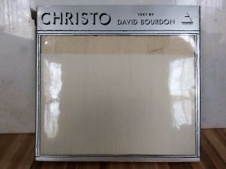 Christo By David Bourdon And Christo 1970,  Hc Rare Art Reference Monograph Book