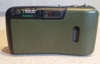 OLYMPUS LT Zoom 105 PANORAMA All - Weather Camera - Rare Green Version 3