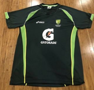 Rare Player Issued/worn Cricket Australia Cricket Training Shirt Size Small