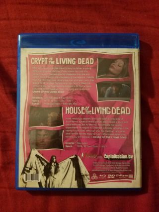 Crypt of The Living Dead OOP RARE Vinegar Syndrome Blu - ray Horror Ltd Ed 2