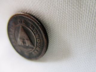 Honduras 1920 Bronze 1 Cent - Rare - 4