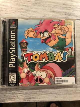 Tomba (sony Playstation 1,  1998) Complete Ps1 Rare