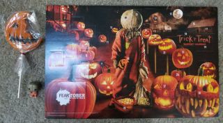 Rare Fearnet Halloween Trick R Treat Themed Countdown Calendar With Bonuses