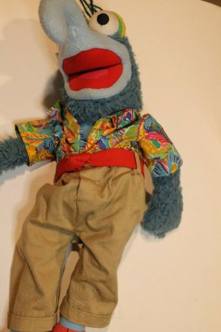 Vintage,  Rare,  Muppets Gonzo Stuffed Plush Doll Pre Owned