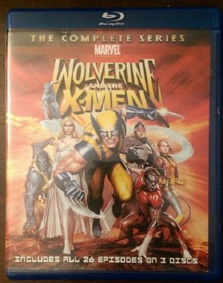 Wolverine And The X - Men The Complete Series Blu - Ray Out Of Print Rare Oop
