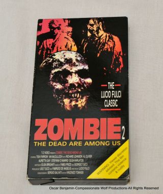 Zombie 2 A.  K.  A.  Zombie T - Z (edde Entertainment) Video Version Rare