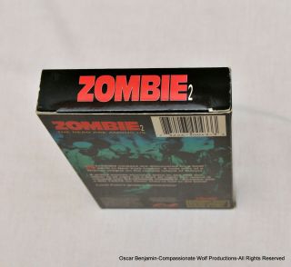Zombie 2 A.  K.  A.  Zombie T - Z (EDDE Entertainment) Video Version RARE 5