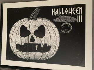 Rare John Carpenter Halloween 3 Season Of The Witch Poster Print