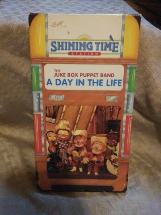 Shining Time Station The Jukebox Puppet Band A Day In The Life Rare & Oop Vhs