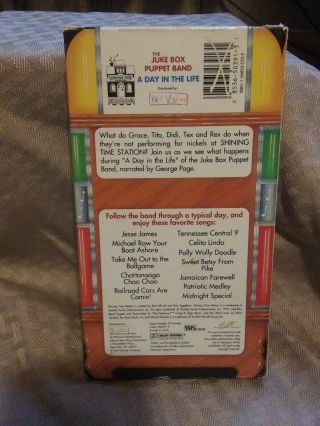 Shining Time Station The Jukebox Puppet Band A Day In The Life Rare & OOP VHS 2