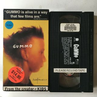 Gummo Rare Cult Drama Vhs Tape 1997 Harmony Korine Max Pealich Chloe Sevigny