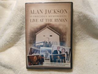 Alan Jackson: Precious Memories (dvd,  2006) Oop Rare