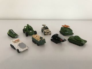 G.  I.  Joe 1991 Micro Vehicles - Rare 100 Complete Set Of 8