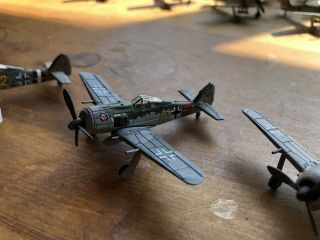 RARE An Entire Luftwaffe Of 21st Century Toys 1/144 Scale Focke - Wulf Fw - 190s 6