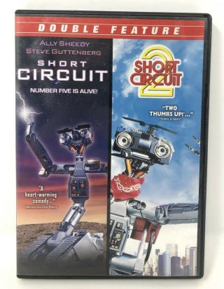 Short Circuit/short Circuit 2 (dvd,  2012) Oop Rare Double Feature Htf