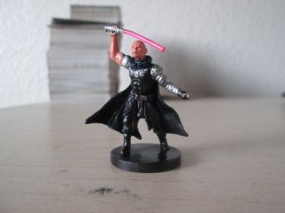 Star Wars Miniature Darth Bane,  Very Rare,  Champions Of The Force 10/60,  W/ Card