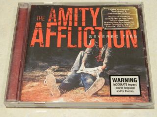 The Amity Affliction Severed Ties Cd [boomtown Records Version] {rare}