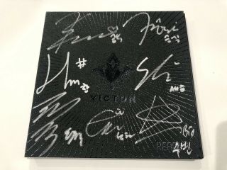 Victon Ready Produce X 101 Autograph All Member Signed Promo Album Kpop Rare
