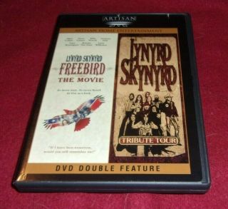 Lynyrd Skynyrd - Freebird: The Movie & Tribute Tour Rare Oop Double Feature Dvd