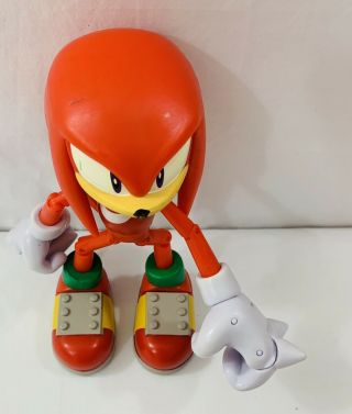 EXTREMELY RARE Jazwares Sega SONIC THE HEDGEHOG - 7 inch KNUCKLES Action Figure 2