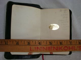1st Edition,  1935,  Leather,  Gethsemane,  Rainer,  Pocket Size,  Extremely Rare 2
