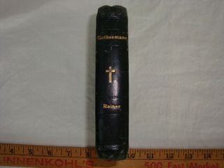 1st Edition,  1935,  Leather,  Gethsemane,  Rainer,  Pocket Size,  Extremely Rare 5