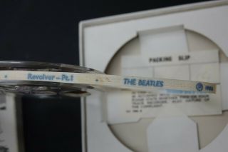 VERY OLD THE BEATLES REVOLVER TWIN TRACK MONO TAPE RECORDING - VERY RARE REEL 4